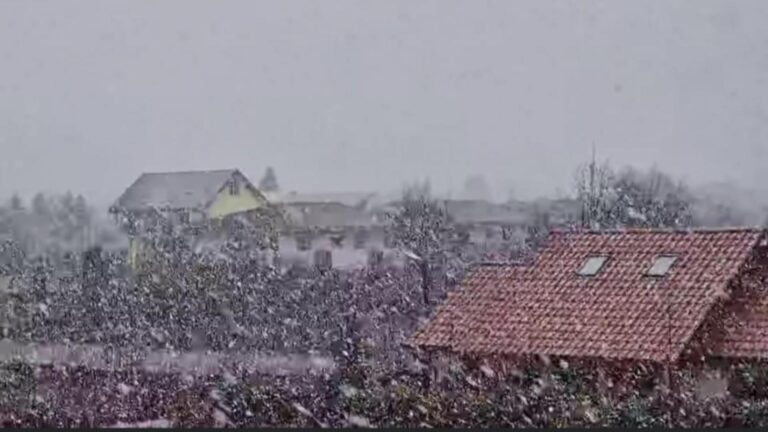 Furtuna Pia a lovit România cu forța unui uragan. Ninsori cu tunete și fulgere - prăpăd în țară. VIDEO