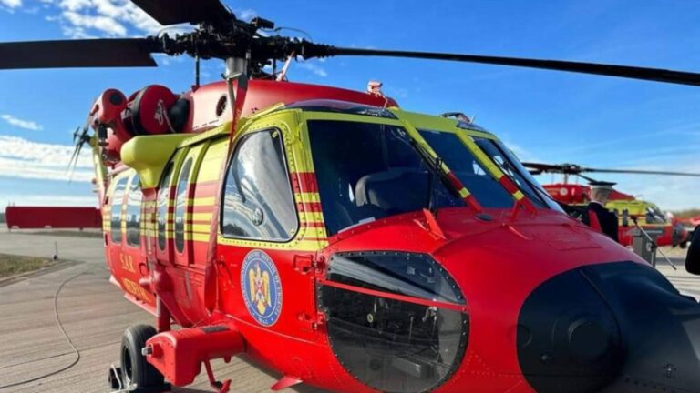 Al 5-lea elicopter Black Hawk pentru intervenții în situații de urgență a ajuns în România - Anunțul DSU