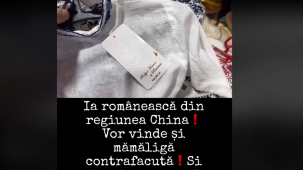 VIDEO: Ie promovată ca tradițională, fabricată, de fapt, în China, de vânzare în piețe la prețuri prohibitive. „ În Dragon, 25-30 lei, același produs”. Ce a descoperit șeful ANPC