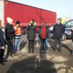 Caravana România Suverană, solidară cu fermierii din stradă. Alexandra Păcuraru, alături de românii umiliți - VIDEO