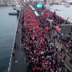 Turcii au ieșit în stradă, în prima zi din 2024. Ce-i nemulțumește pe locuitorii din Istanbul