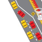 Regula fermoarului, lecția care nu se predă în școlile de șoferi din România. Metoda simplă și eficientă pentru fluidizarea traficului 