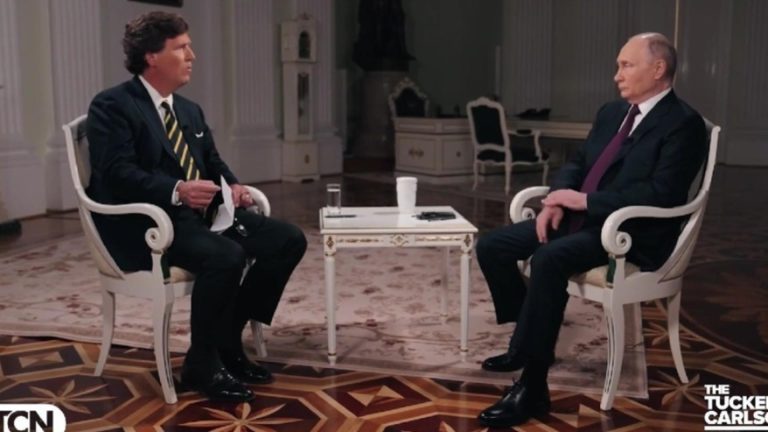 Vladimir Putin, interviu explozit cu controversatul jurnalist Tucker Carlson. Liderul rus exclude invadarea unei țări NATO