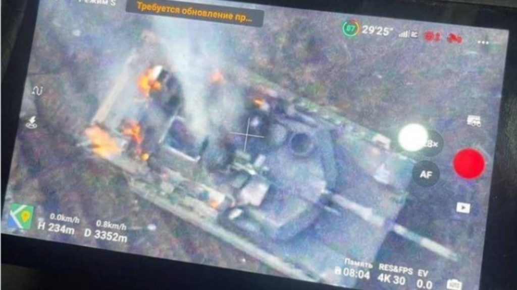 Rusia a distrus, în premieră, un tanc american trimis în Ucraina, la doar câteva zile după ce a intrat în luptă - VIDEO