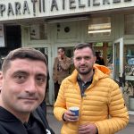 George Simion, în vizită la Depoul Dudești pentru a discuta despre problemele angajaților STB