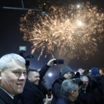 Cătălin Predoiu și-a petrecut Revelionul în Vama Giurgiu. România este oficial în Schengen VIDEO