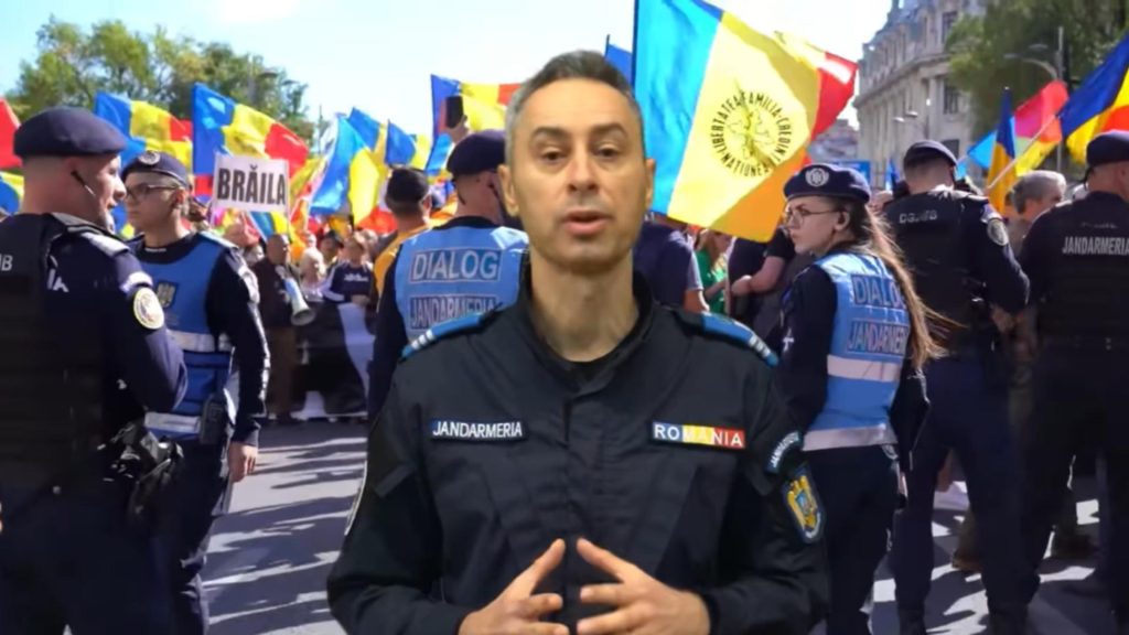 Ce trebuie să faci când participi la un MITING? Jandarmii au făcut o serie de recomandări - VIDEO