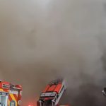 Incendiu URIAȘ într-o clădire de birouri. 7 mașini de pompieri intervin la fața locului: a fost emis mesaj Ro Alert