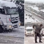 Istanbul, paralizat de ninsoare: școli închise, drumuri blocate și zboruri anulate. Haos în oraș din cauza vremii nefaste