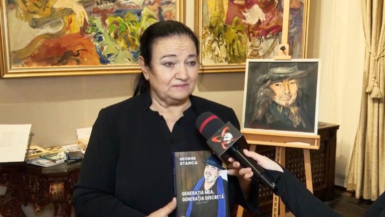 Văduva lui George Stanca a lansat o carte în memoria regretatului scriitor - VIDEO