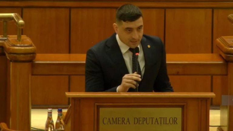 George Simion, liderul suveraniștilor români, discurs magistral în Parlament, la moțiunea împotriva Guvernului Ciolacu VIDEO