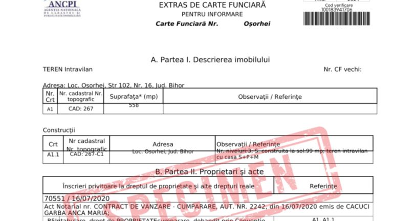 Schimbare uriașă la extrasele de carte FUNCIARĂ. Ce taxe nu se mai percep din luna aprilie?