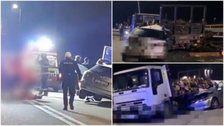 Tragedie pe un drum național din Dolj: o femeie și-a pierdut viața după ce mașina s-a izbit de un camion parcat
