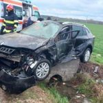 Accident grav pe drumurile din Argeș. Un om a murit, doi au fost transportați de urgență la spital în stare gravă