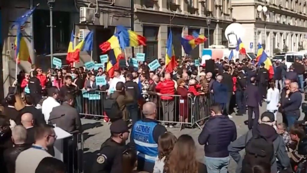 Poporul, în stradă, în timp ce BEC decide soarta candidaturii lui Călin Georgescu LIVE TEXT