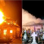 Biserică din Bacău, mistuită de flăcări chiar în Postul Paștelui. Preotul a suferit un atac de panică