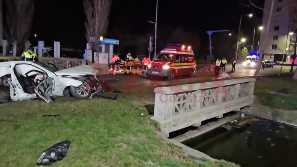 Accident cumplit în Mamaia. Un tânăr a murit și alți patru au fost răniți. Șoferul s-ar fi aflat sub influența băuturilor alcoolice și a drogurilor