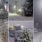 Val de aer polar în Grecia: de la temperaturi estivale la ninsori abundente