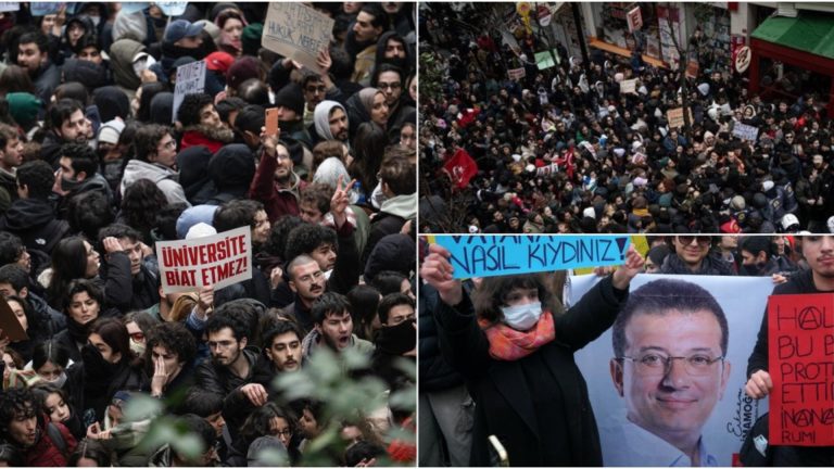 Sute de oameni au fost arestați în urma protestelor din Turcia