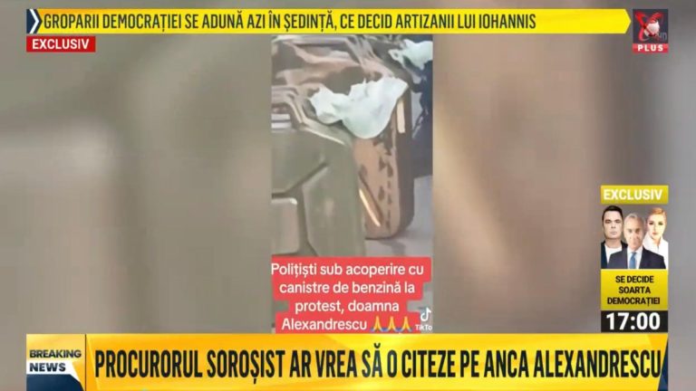 Operațiunea mârșavă de la protest. Cine sunt, de fapt, "polițiștii sub acoperire cu canistre de benzină" - Dovada "manipulării ordinare" a sistemului 