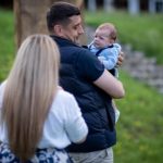 Imagini emoționate cu George Simion, soția și fiul său - VIDEO