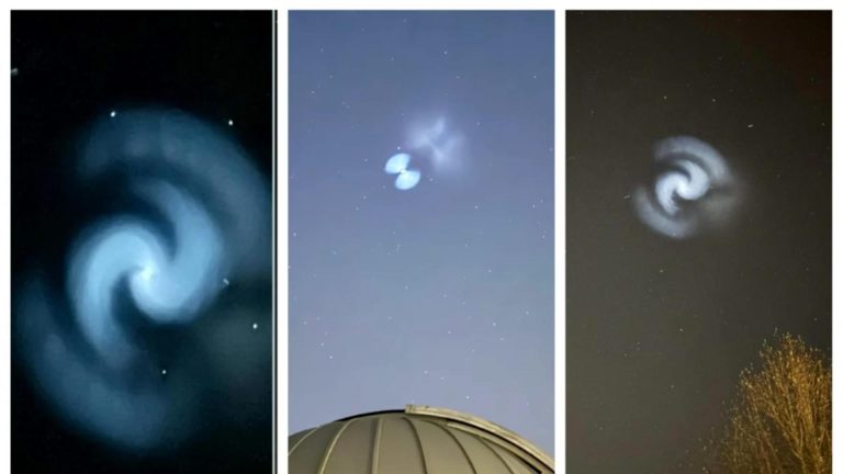 O spirală misterioasă apărută pe cer a pus pe jar americanii. Experții au dat vina pe o rachetă lansată de Elon Musk