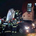 Accident cumplit între tren și mașină. O femeie a murit