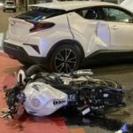 Grav accident rutier în Sibiu. Un motociclist de 21 de ani a fost spulberat de o mașină