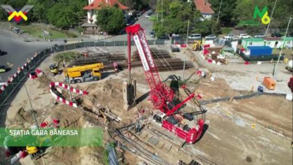Explozie la METROU, la viitoarea stație BĂNEASA, de pe magistrala spre aeroportul Otopeni. Intervenție de urgență, un muncitor rănit