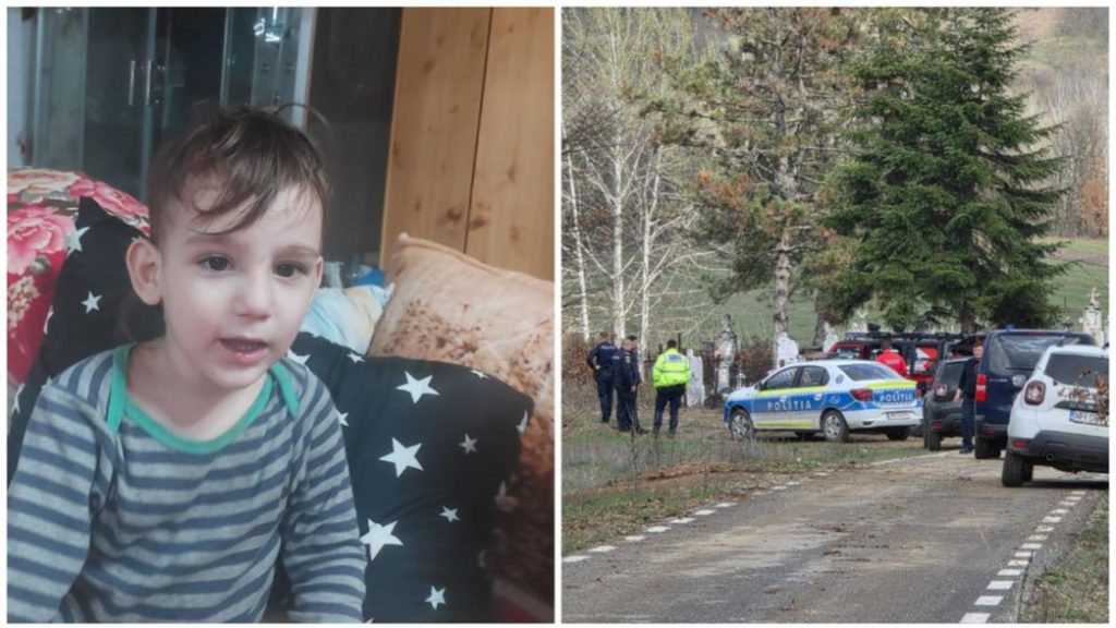 Unde a fost găsit Fănică? Băiatul, de 4 ani, a dispărut în timp ce se afla în grija bunicii