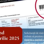 Ambasada SUA, anunț pentru românii care cer viză. O nouă reglementare, în vigoare din 7 aprilie, ce DOCUMENT se solicită?