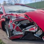 Accident spectaculos pe o autostradă din Germania: un șofer de 83 de ani a distrus un Lamborghini de 200.000 de euro, dar a scăpat teafăr