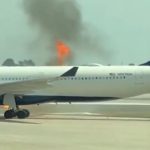 Avion cu aproape 300 de pasageri, evacuat de urgență după un INCENDIU la motor! Panică pe aeroportul din Orlando VIDEO