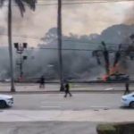 Tragedie: un avion s-a prăbușit peste o mașină, provocând moartea a trei persoane