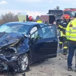Grav accident rutier pe Autostrada A1. Două autoturisme implicate în coliziune