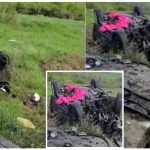Accident grav în Mehedinți. Două surori au ajuns la spital după ce mașina lor s-a izbit violent de un cap de pod
