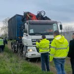 Garda de Mediu, control fulger în comuna Cuza Vodă, din Călărași. Au fost confiscate peste 60 de tone de deșeuri VIDEO