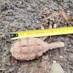 O grenadă a fost descoperită în curtea unui localnic din Botoșani