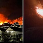 Incendiu puternic. Două case au fost mistuite de flăcări