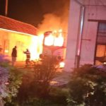 Automotor de tren, incendiat chiar de mecanic în depoul CFR Timişoara! Bărbatul a fost reținut de poliție: pagube uriașe
