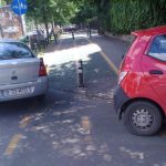 Cod Rutier 2025. Cât e amenda daca ai parcat mașina pe pista special destinată bicicletelor?