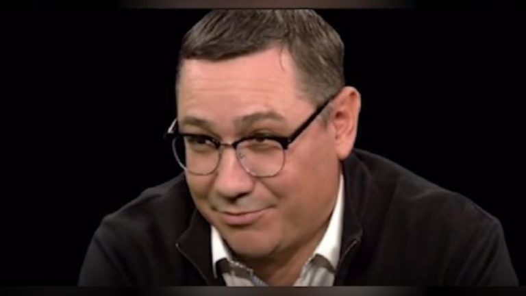 Ponta s-a detonat în direct de frica Ancăi Alexandrescu. Se laudă și acum cu inundațiile - VIDEO