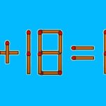 TESTUL IQ de marți! Doar 1% din populație poate rezolva ecuația 6+18=13