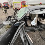 Accident RUTIER cumplit pe DN2 în județul Bacău: un tânăr a pătruns pe contrasens și a provocat un impact frontal