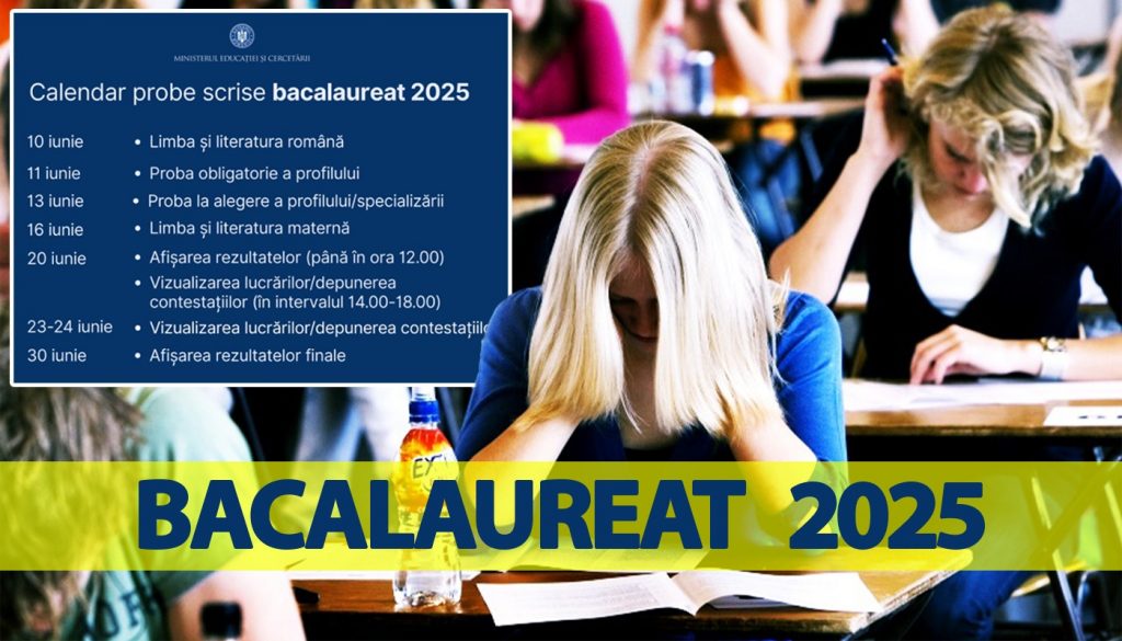 BACALAUREAT 2025: Tot ce trebuie să știi despre desfășurarea examenului, subiecte și rezultate