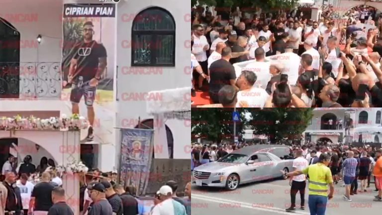 Ceremonia de rămas bun pentru Ciprian Pian: Între tradiții, interlopi și manele