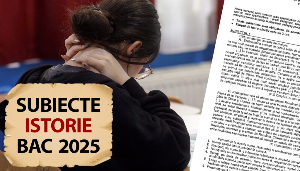 BACALAUREAT 2025: Analiza detaliată a probei de istorie și implicațiile acesteia pentru absolvenți