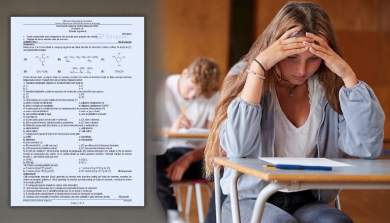 Bacalaureat 2025: O privire detaliată asupra examenului și subiectelor din chimie, biologie și anatomie
