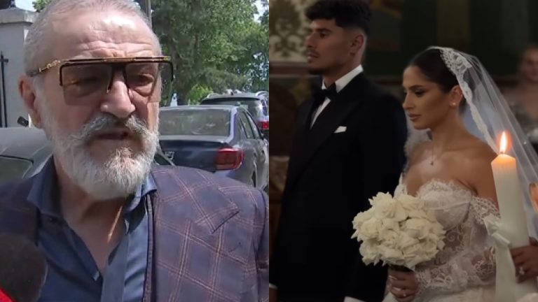 Gigi Becali la nunta lui Florinel Coman: O apariție strălucitoare și gesturi semnificative