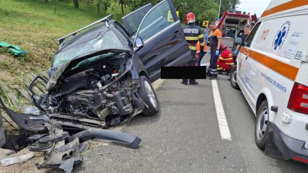 Tragedie pe DN66: Un accident rutier devastator ia viața unei fetițe de 10 ani și a bunicii sale în Hunedoara